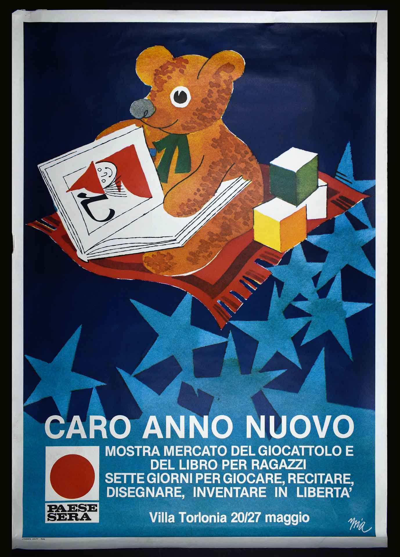 1976-1980. Campagna di comunicazione del quotidiano romano "Paese Sera". Stampa Litografia Colitti, Roma. Campagne sociali.